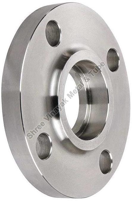 Round Stainless Steel Socket Weld Flange, For Industrial Fitting, Color : Silver