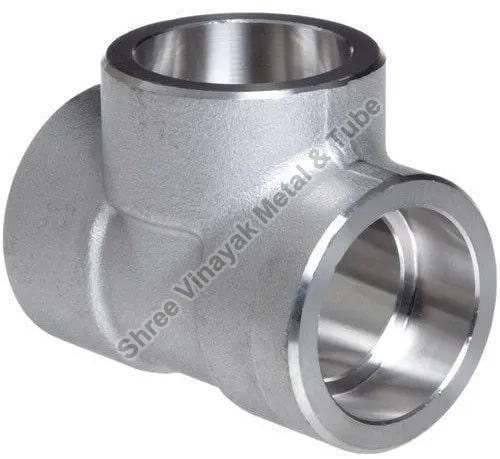 Stainless Steel S/W Tee, for Pneumatic Connections, Grade : 316L