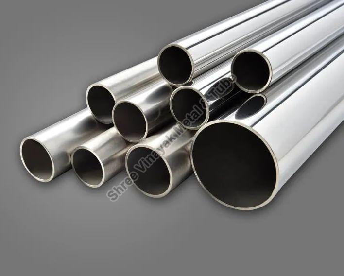 Round Stainless Steel Tubes, Length : 6-8 Meters