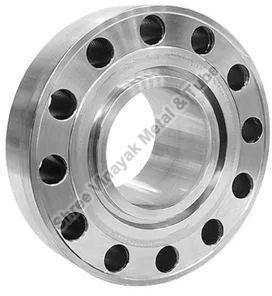 Shiny Silver Round Polished Stainless Steel WNRTJ Flange, for Industrial Use, Packaging Type : Box