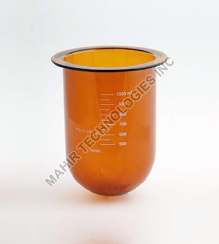 Dissolution Amber Glass Vessel, for Chemical Laboratory, Capacity : 250-500 Ml
