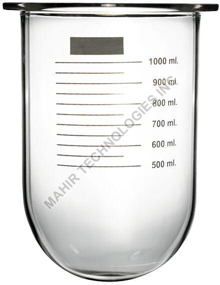 Dissolution Clear Glass Vessel, Capacity : 250-500 Ml