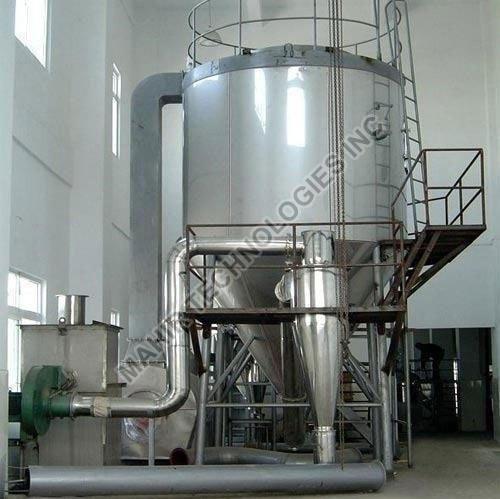SS Polished Spray Dryer, for Pharmaceutical Industry, Power : 5kW, 10kW, 15kW, 20kW
