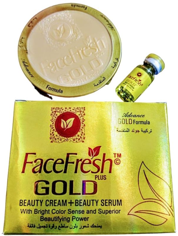 Face Fresh Gold Beauty Cream for Home, Parlour