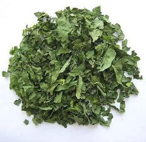 Dehydrated Spinach Leaves for Human Consumption