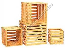 Wooden Crates, for Fruits, Packing Vegetables, Feature : Good Capacity, High Strength, Light Weight