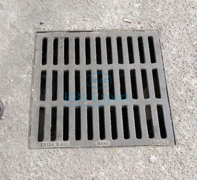 Rectangular Grill Sewer Covers, for Infra Projects, Feature : Rust Resistance