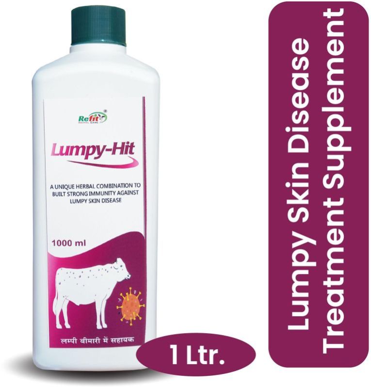 (Lumpy Skin Disease Treatment Supplement For Cow) (Lumpy Hit 1 Ltr.)