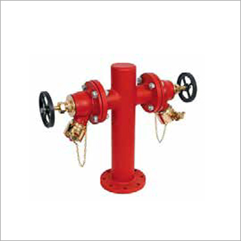 220V Electric Fire Hydrant System, Color : Red