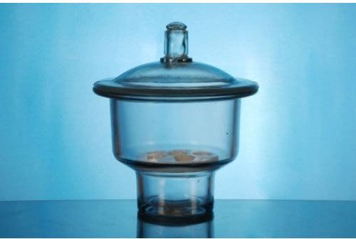 Desiccator With Cover Soda Glass For Laboratory