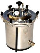 10Kg Polished Stainless Steel Portable Autoclave for Laboratory Use