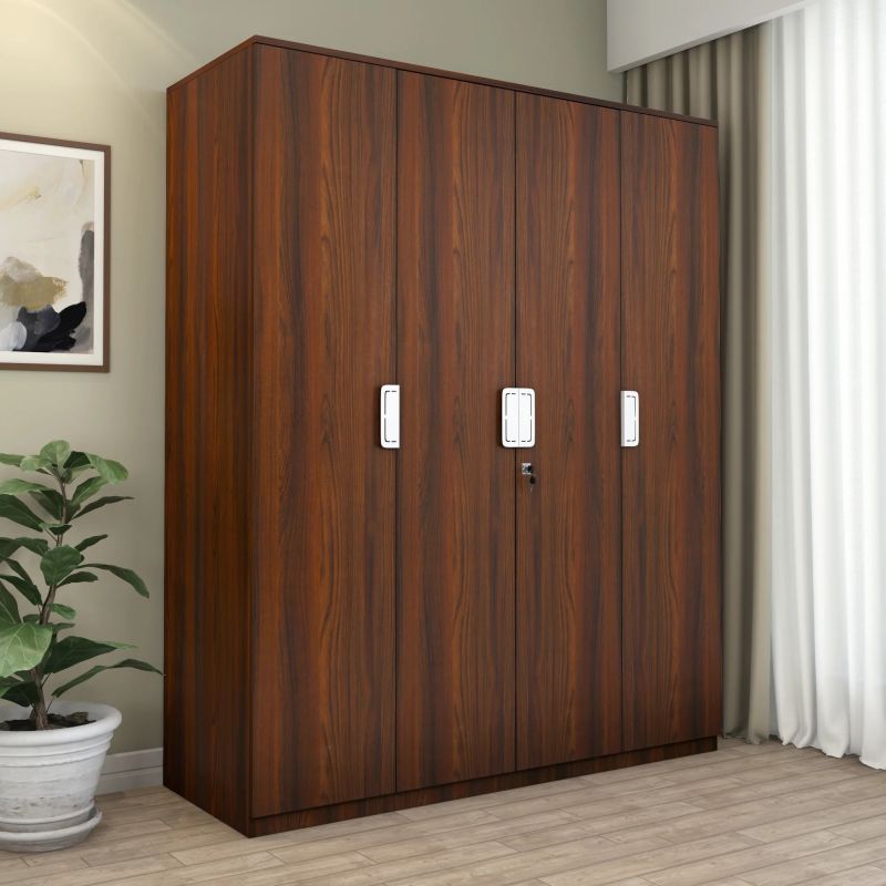 Polished Wooden Wardrobe, for Home Use
