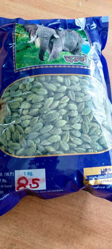 Organic Chambo Green Cardamom for Cooking, Spices, Food Medicine