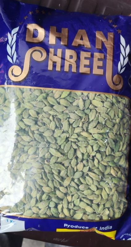 Organic Dhan Shree Green Cardamom for Cooking, Spices, Food Medicine