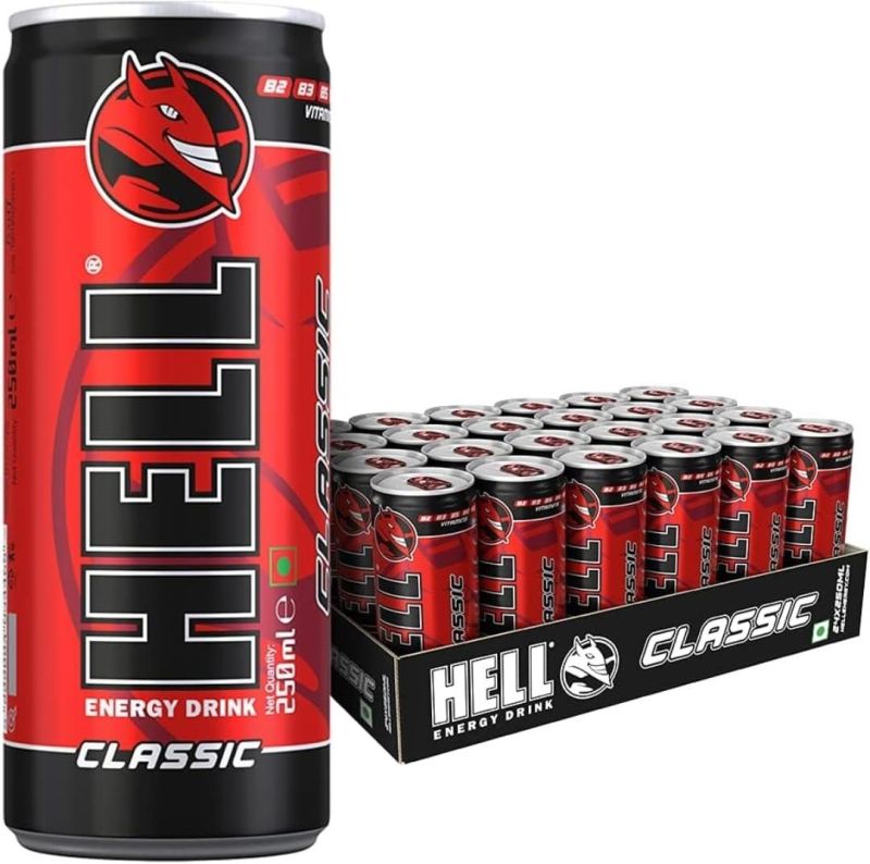 Hell Classic Energy Drink, Packaging Type : Can