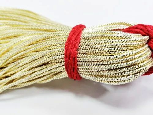 3 mm Zari Golden Thread, for Textile Industry