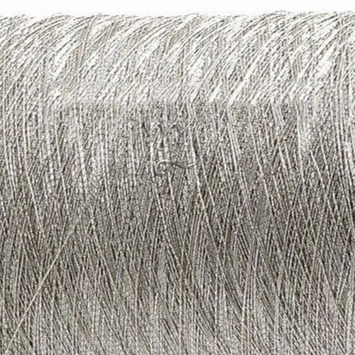 Silver Polyester Dyed Kasab Zari Thread, for Handicraft Work
