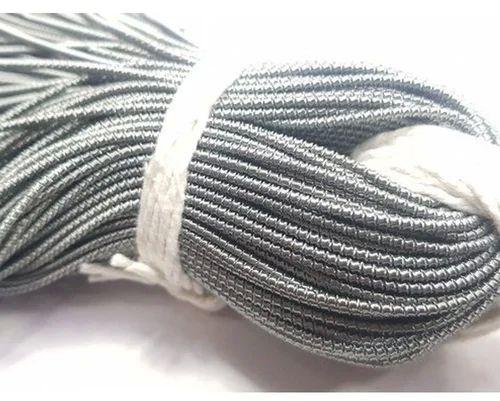 Dyed Grey Polyester Zari Thread, for Textile Industry
