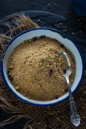 Light Brown Blended Natural Farali Chivda Masala Powder, for Cooking, Packaging Size : 20 Kg