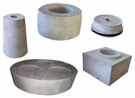 Cement Refractory Well Block, Color : White