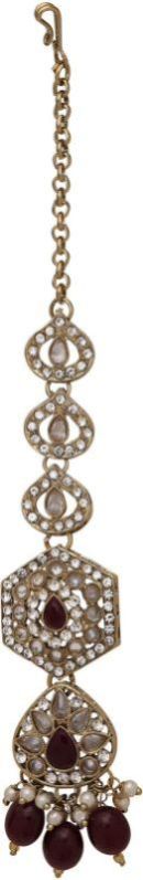 Heptagon Splendor Reverse AD Choker Necklaces Set.