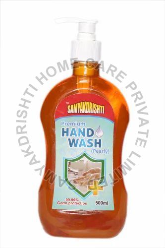 500ml Sandal Hand Wash Gel, Form : Liquid