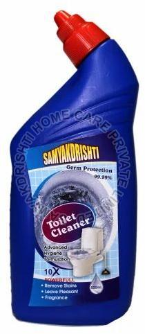 Samyakdrishti 500ml Toilet Cleaner, Packaging Type : Plastic Bottle