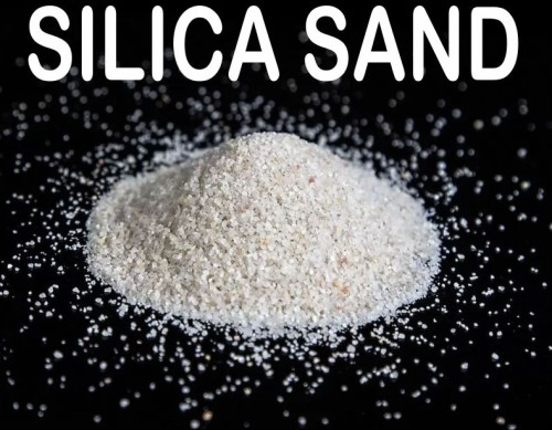 silica sand