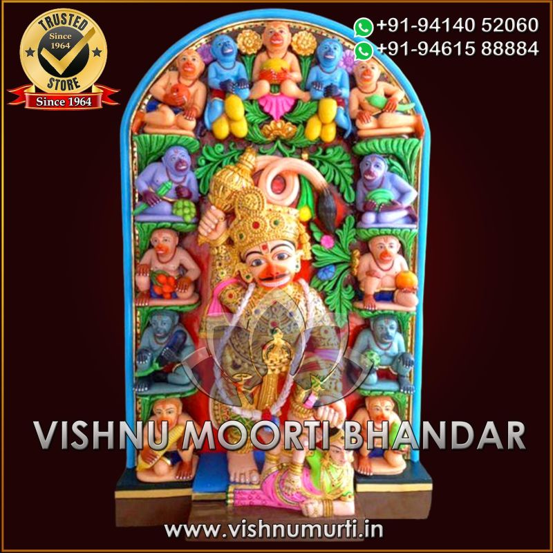 Kashtbhanjan Hanuman Marble Statue