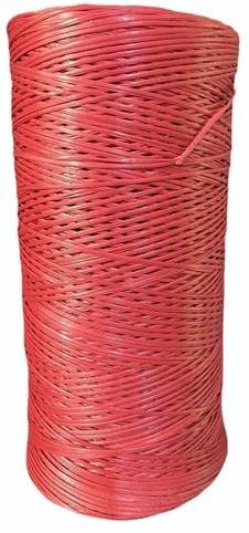 Plain Red PP Twine Rope for Packaging