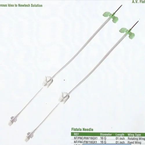 PVC Tubing A.V Fistula Needle for Hospital