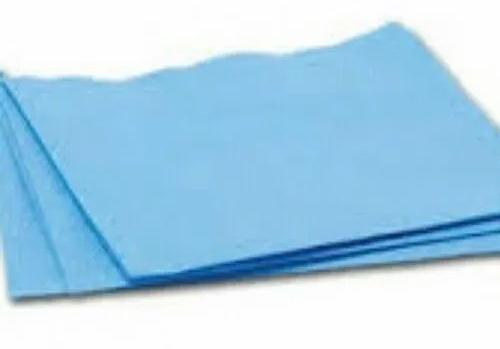 Plain PVC Blue Disposable Mat for Hospital
