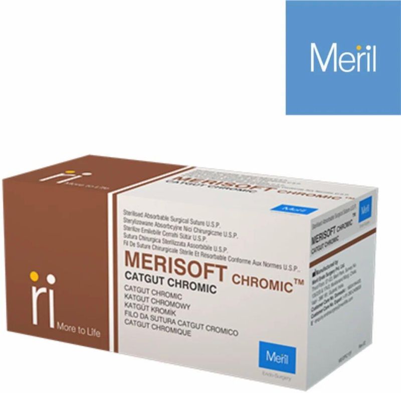 Meril Centinnial Chromic Catgut Suture for Hospital