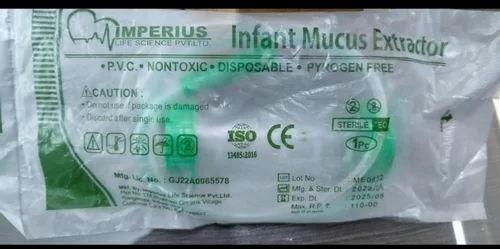 Pvc Imperius Infant Mucus Extractor for Hospital Use