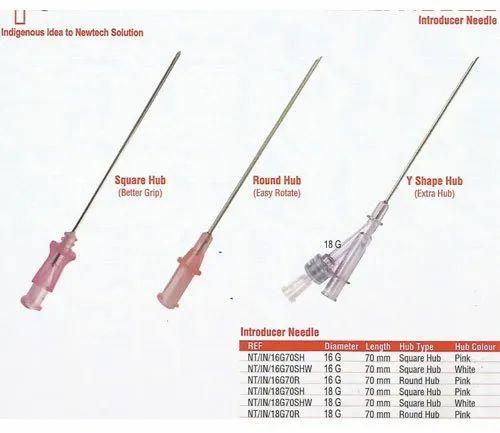 Newtech Medical Introducer Needle, Length : 70 mm