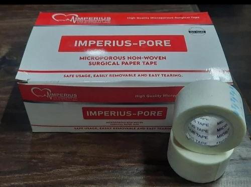 Microporous Surgical Tape, Color : White