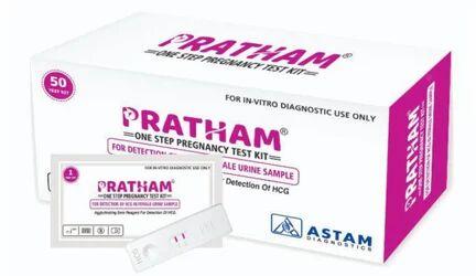 Pratham One Step Pregnancy Test Kit, Packaging Type : Box