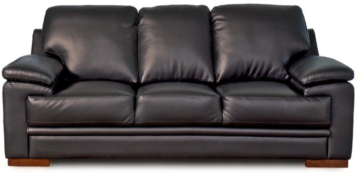 Plain Leather sofa Black, Feature : Stylish, High Strength, Attractive Designs