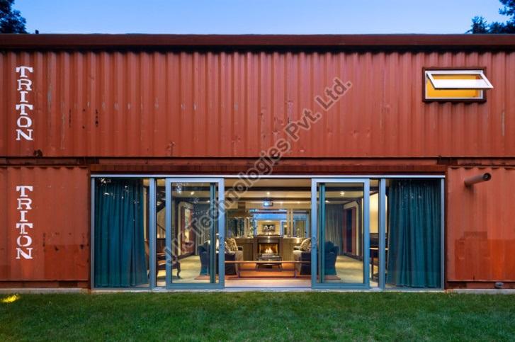 Polished Frp Prefabricated Homes, for House, Office, Shape : Rectangular