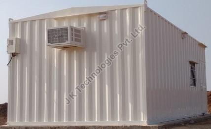 Modular Polished Alloy Steel Prefabricated Shelters, Feature : Light Weight, Rust Free, Superior Design