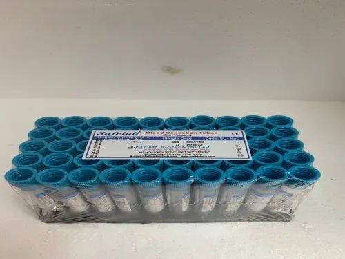 Plastic Pathozyme Sodium Citrate Tube for Laboratory