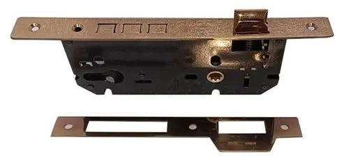 Polished MS Mortise Lock Body, Packaging Type : Box