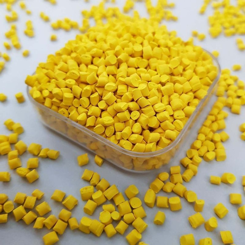 Yellow PP Granules for Plastic Industry