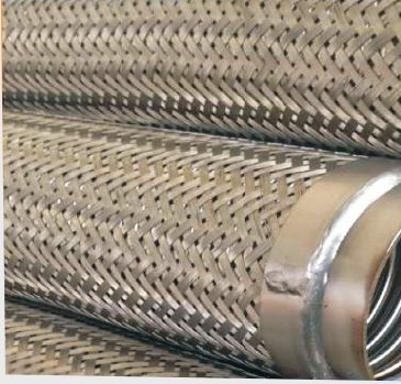 Polished Stainless Steel Braided Hose for Industrial Use