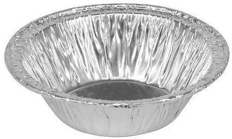 100 ml Disposable Silver Paper Bowl for Food Serving