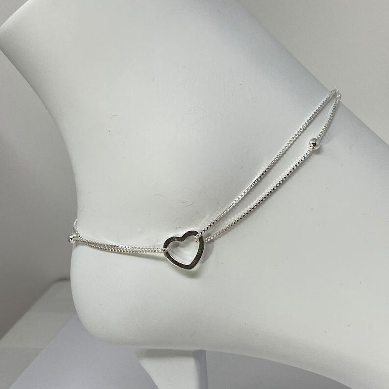 Designer Silver Anklets