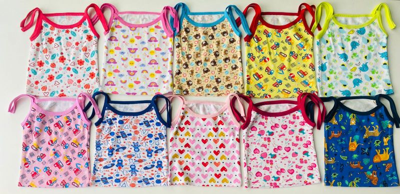 Cotton Printed Multicolor Baby Jhabla, Packaging Type : Plastic Bag