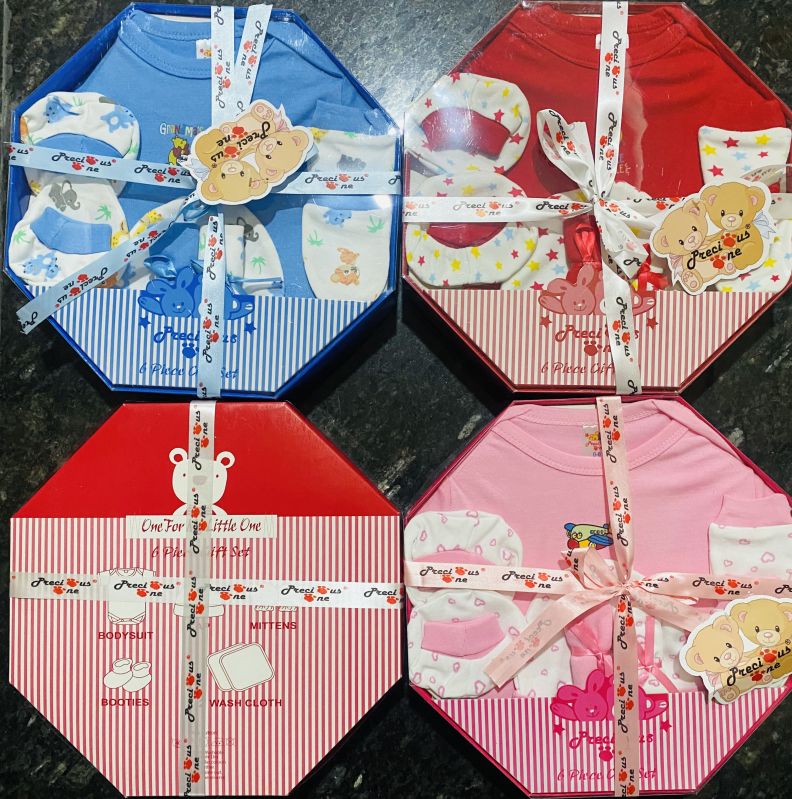 Newborn Baby Giftset 6pcs Round