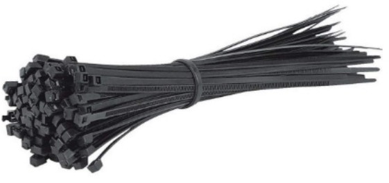 Nylon Standard Cable Ties, Color : Black