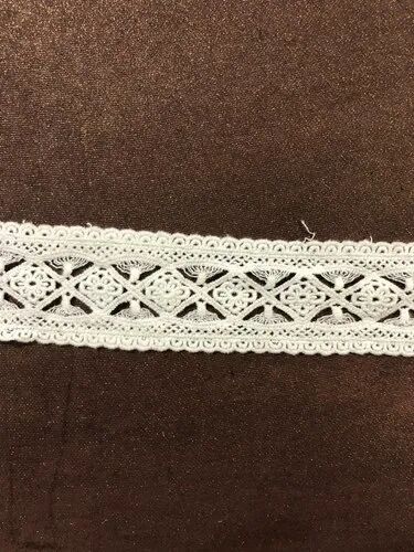 Cotton Cut Work Embroidered Lace for Garments